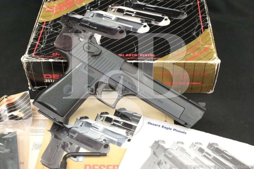 Magnum Research IMI Model Desert Eagle MK XIX 19 .50 AE 6″ Pistol