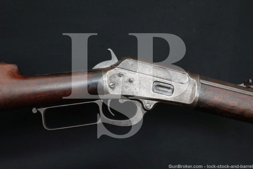 Marlin Firearms Co. Model 1889 .38-40 Winchester Lever Rifle, 1890 Antique