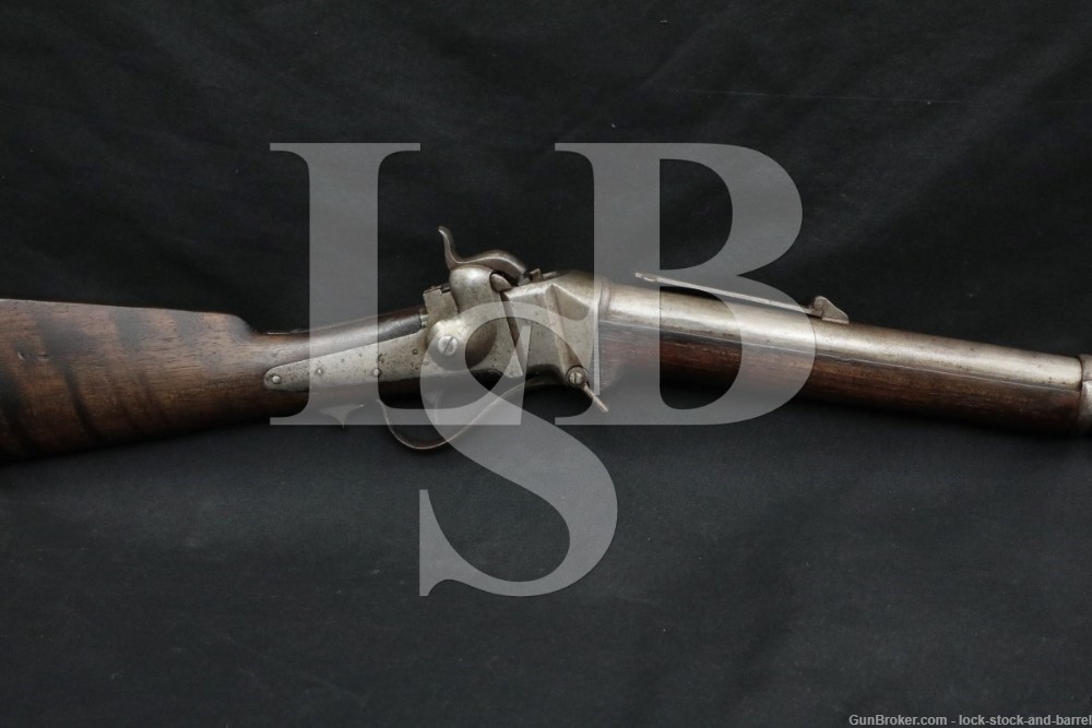 Nepalese Sharps 1852 Copy .52 Cal Slanted Breech Single Shot Rifle ...