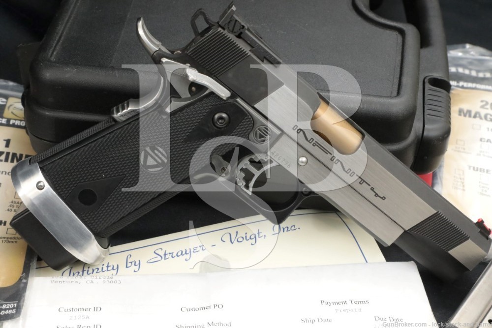 Strayer-Voight Inc Infinity 2011 Limited .40 S&W 5″ Semi-Automatic Pistol