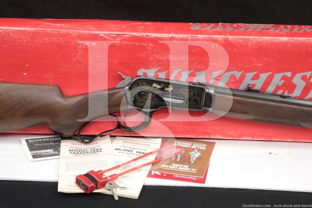 Winchester Miroku Model 1886 Takedown RMEF .45-70 Gov’t Lever Rifle, 2000