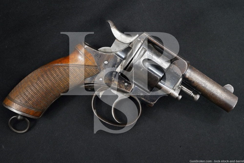 A.P. Walshe Like Webley R.I.C. No. 1 .450 SA-DA Revolver, 1880-1885 ...