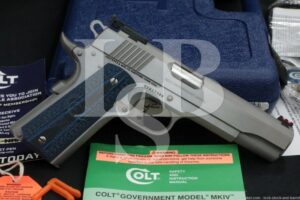 Colt Gold Cup Trophy O5073GCL Stainless .38 Super 5" 1911 Semi-Auto Pistol