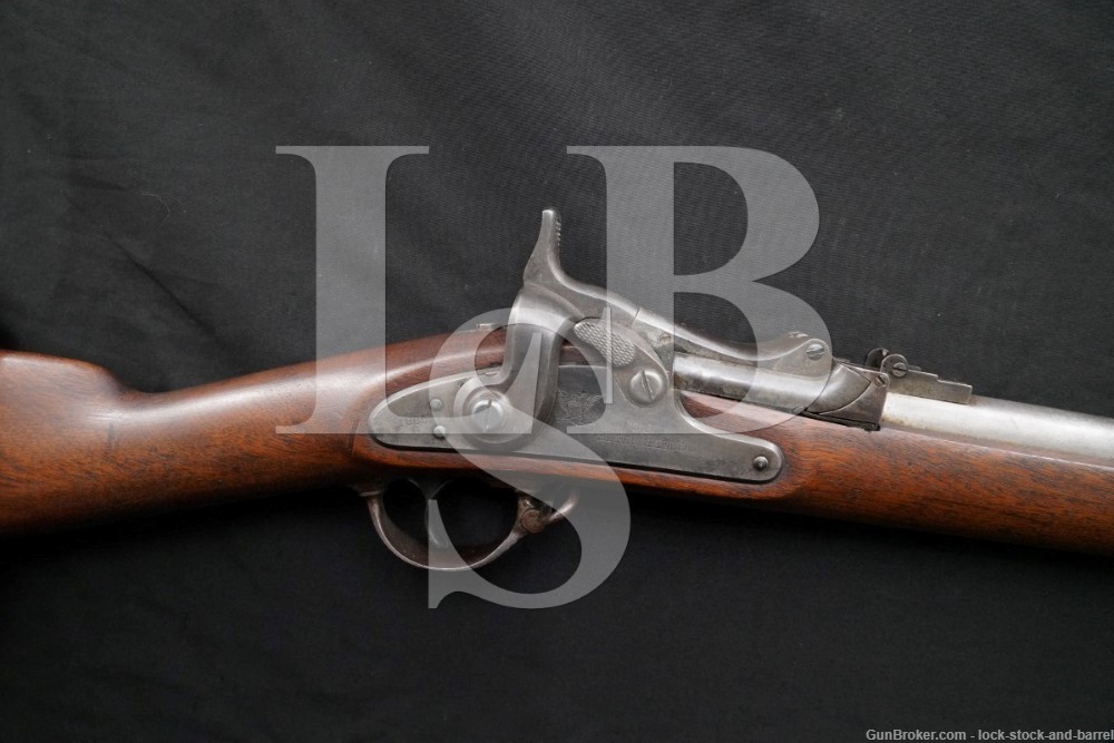 Erskine Allin 1865 1st Conversion .58 Cal Single-Shot Rifle c. 1865 ...