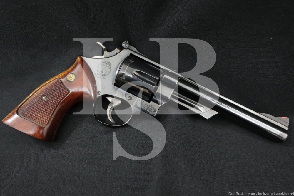 Smith & Wesson S&W Model 29-2 .44 Magnum 6 1/2″ DA/SA Revolver 1972