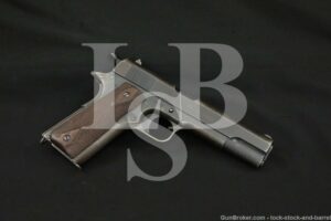 WWI US Colt Model of 1911 U.S. Army .45 ACP Semi-Automatic Pistol, 1917 C&R