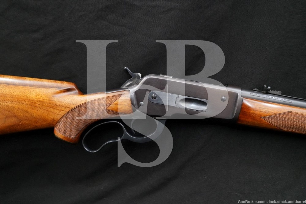 Winchester Model 71 Deluxe Like 1886 .348 Win. Lever Action Rifle, 1941 C&R