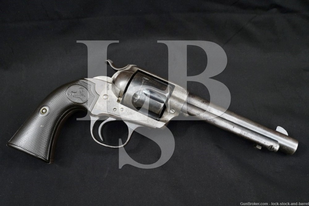 Colt Bisley Model SAA 5 1/2″ .32-20 Single Action Army Revolver, 1905 C&R
