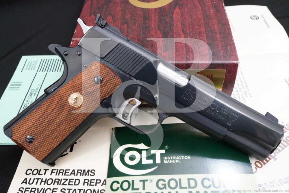 Colt Gold Cup National Match MK IV Series ’70 .45 ACP 1911 Pistol, ATF C&R