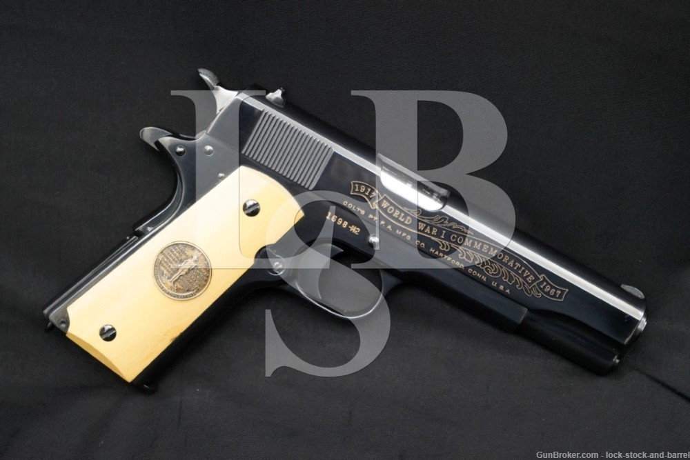 Colt WWI Commemorative 2nd Battle of the Marne 1911 .45 ACP Pistol C&R