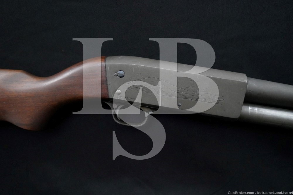 Ithaca Model 37 Featherlight 12 GA Slam Fire Pump-Action Shotgun, MFD 1975