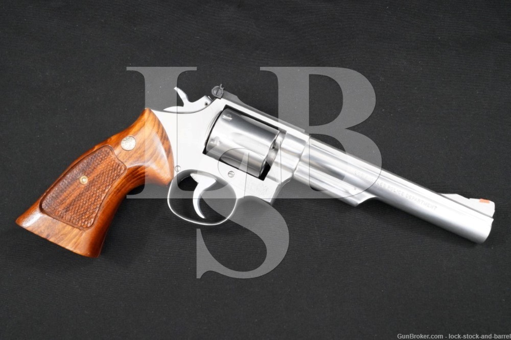 LAPD Smith & Wesson S&W Model 68-2 102891 .38 Spl 6″ DA/SA Revolver 1984