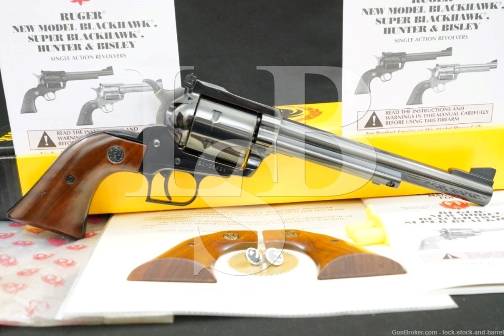 Ruger New Model Blackhawk .44 Magnum, Single Action Revolver, MFD 1974