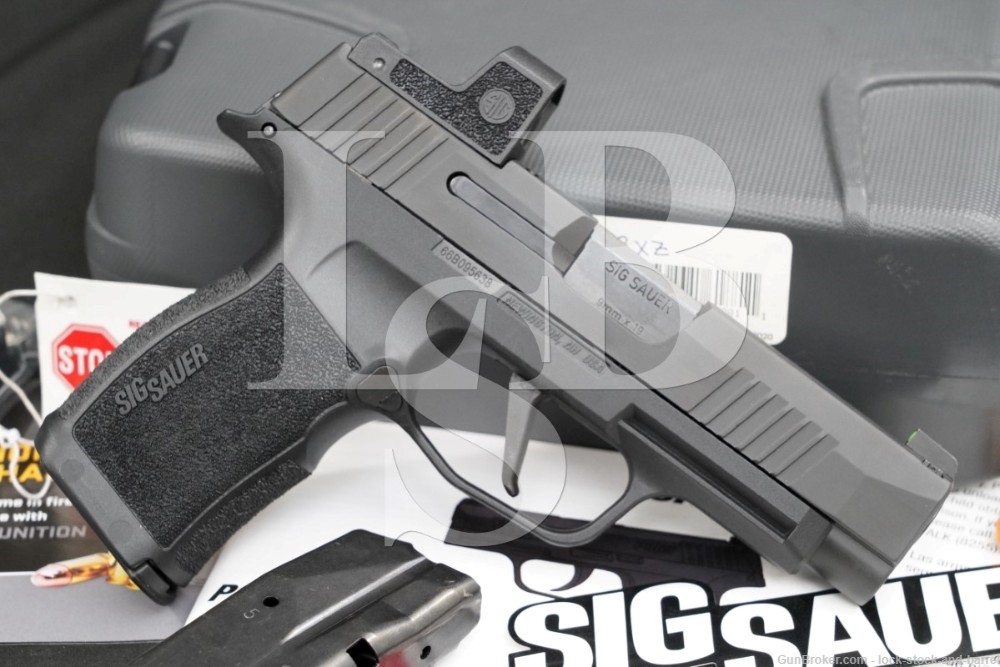 Sig Sauer P365 P-365 XL 9mm Luger 3.7" Striker Fired Semi-Auto Pistol, 2020