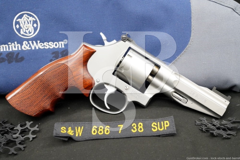 Smith & Wesson Performance Center S&W 686-7 .38 Super 4″ 170225 Revolver