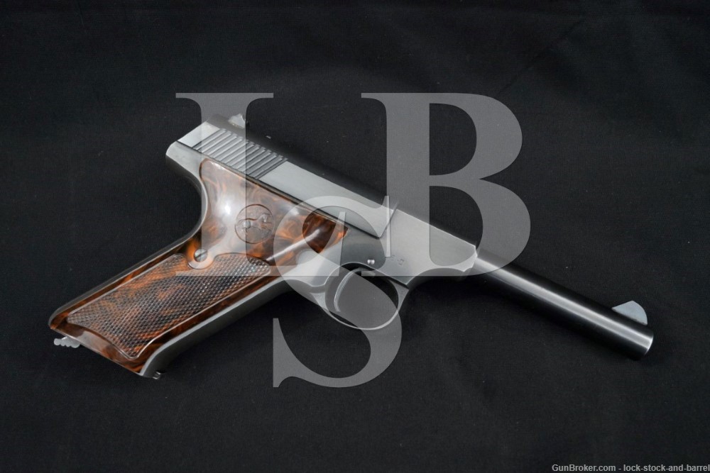 Two Digit Colt Model Challenger like Woodsman .22 LR 4.5″ Pistol 1950 C&R