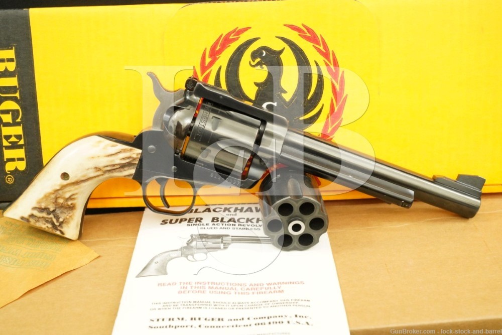 Buckeye Special Ruger New Model Blackhawk 06110 .38-40 10mm Revolver, 1990