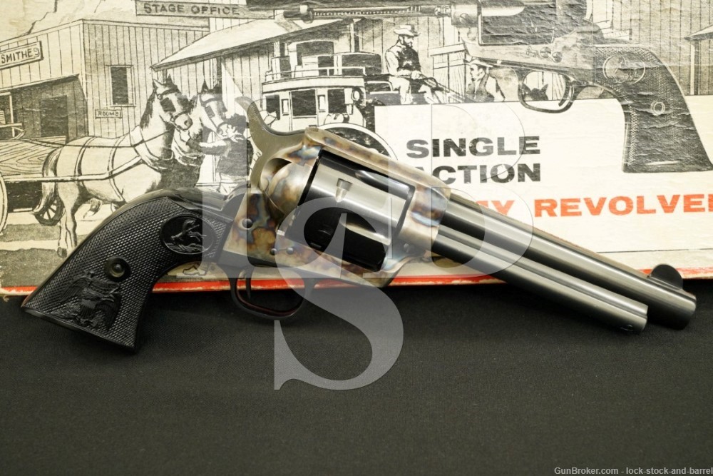 Colt 2nd Gen Single Action Army SAA .45 LC Revolver Stagecoach Box 1969 C&R