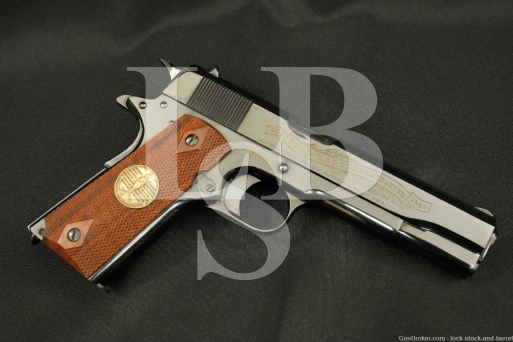 Colt WWI Commemorative Chateau Thierry 1911 .45 ACP Semi-Auto Pistol C&R