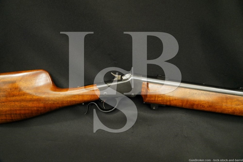 Custom Winchester 1885 Low Wall .22 LR 25 3/8″ Single Shot Rifle Antique