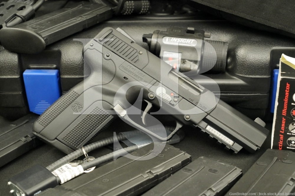 FN Herstal FNH Five-SeveN 5.7×28 4.75″ Insight M6X Laser Semi-Auto Pistol