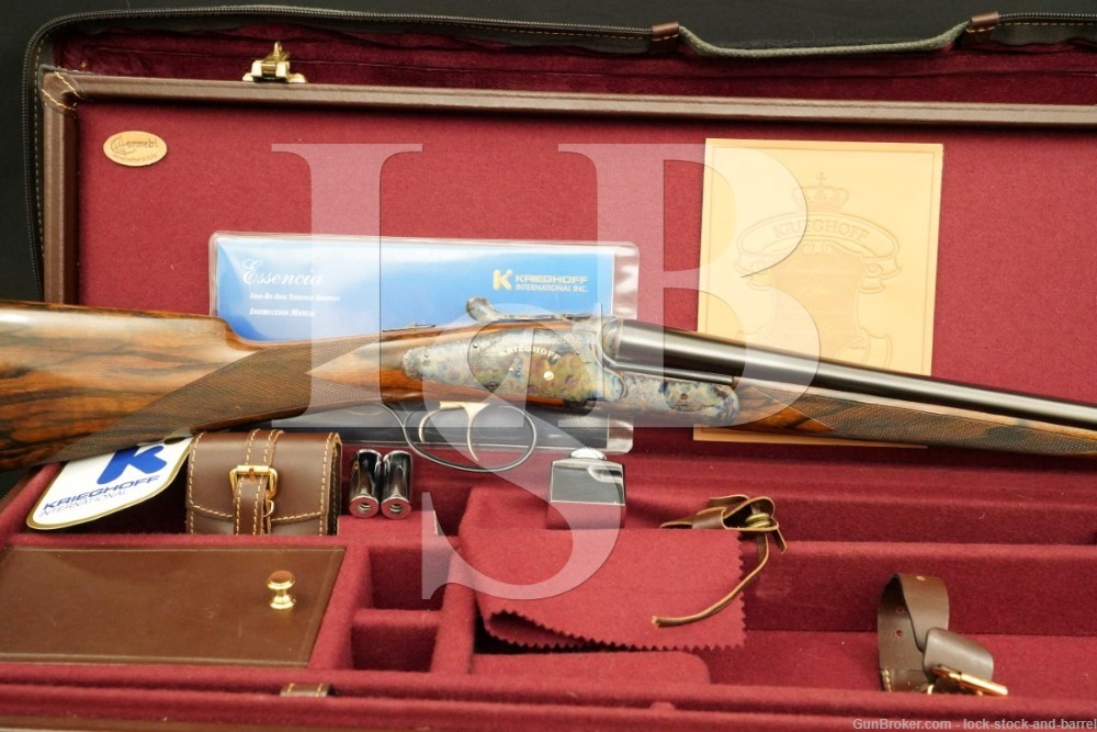 Krieghoff Model Essencia Sidelock 28 GA 30″ Side by Side SxS Shotgun 2008