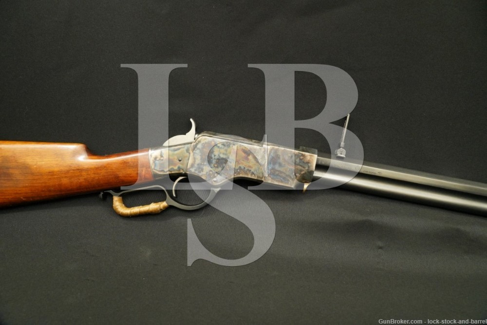 Navy Arms Uberti Model 1860 Henry 44-40 Winchester 24.25″ Lever Rifle, 1987
