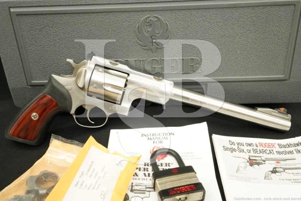 Ruger Super Redhawk .44 Magnum Stainless DA/SA Double-Action Revolver, 2007