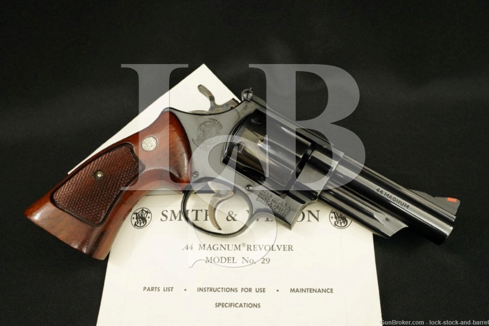 Smith & Wesson S&W Model 29-2 .44 Magnum 4″ DA/SA Revolver MFD 1980