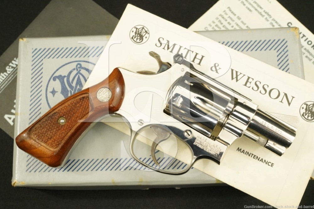 Smith & Wesson S&W Model 34-1 1953 .22/32 Kit Gun .22 LR Revolver