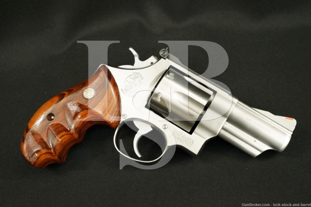 Smith & Wesson S&W Model 629-1 .44 Magnum 3″ DA/SA Stainless Revolver 1988