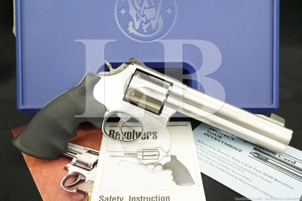 Smith & Wesson S&W Model 686-4 Powerport 104272 .357 Mag 6" Revolver