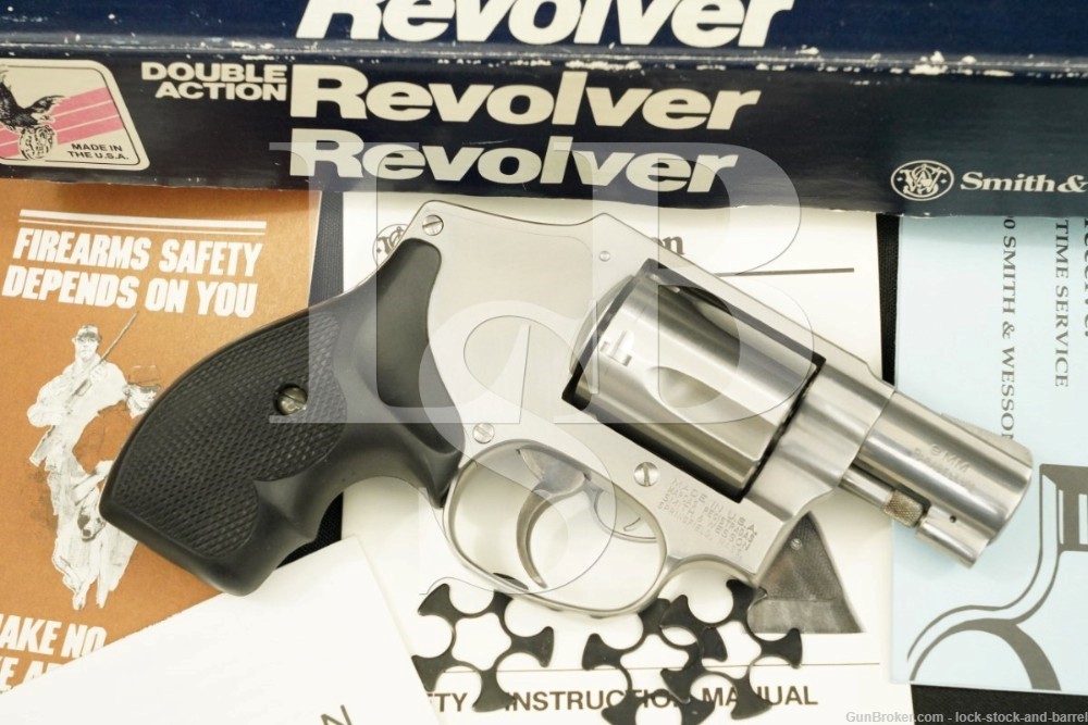 Smith & Wesson S&W Model 940-1 9mm 2″ DAO Double Action Only Revolver