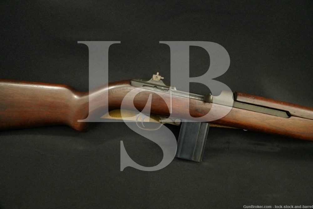 WWII Inland Div. US M1 Carbine M-1 U.S. .30 Semi Automatic Rifle 1944 C&R