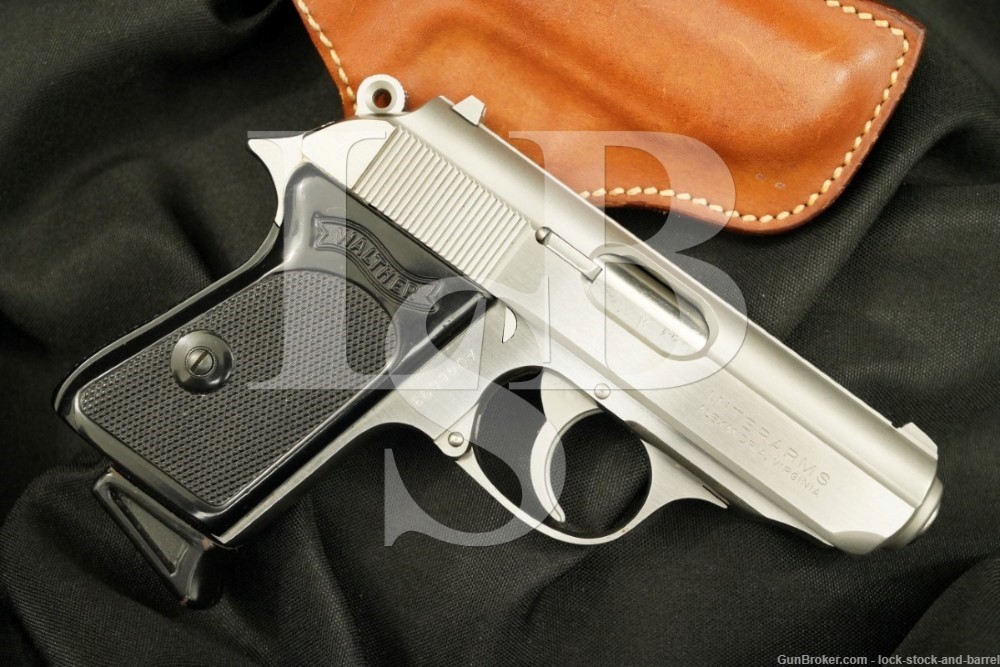 Walther Interarms Model PPK .380 ACP 3.25″ Stainless Semi-Automatic Pistol