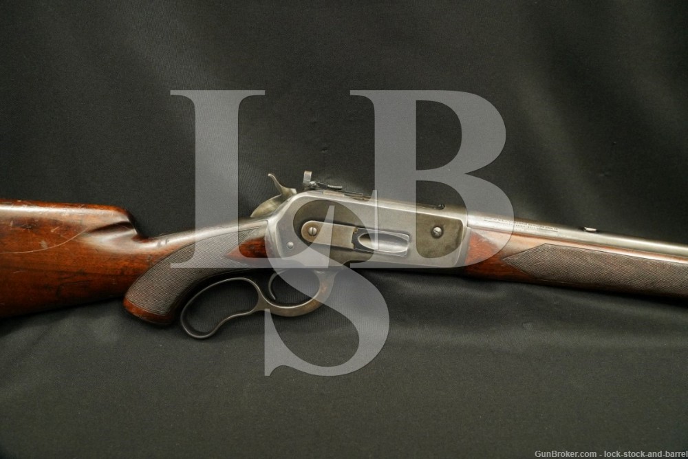 Winchester Model 71 Deluxe (1886) .348 WCF Lever Action Rifle, MFD 1938 C&R