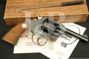 COLT Official Police .38 Special DA/SA Double-Action Revolver, MFD 1961 C&R