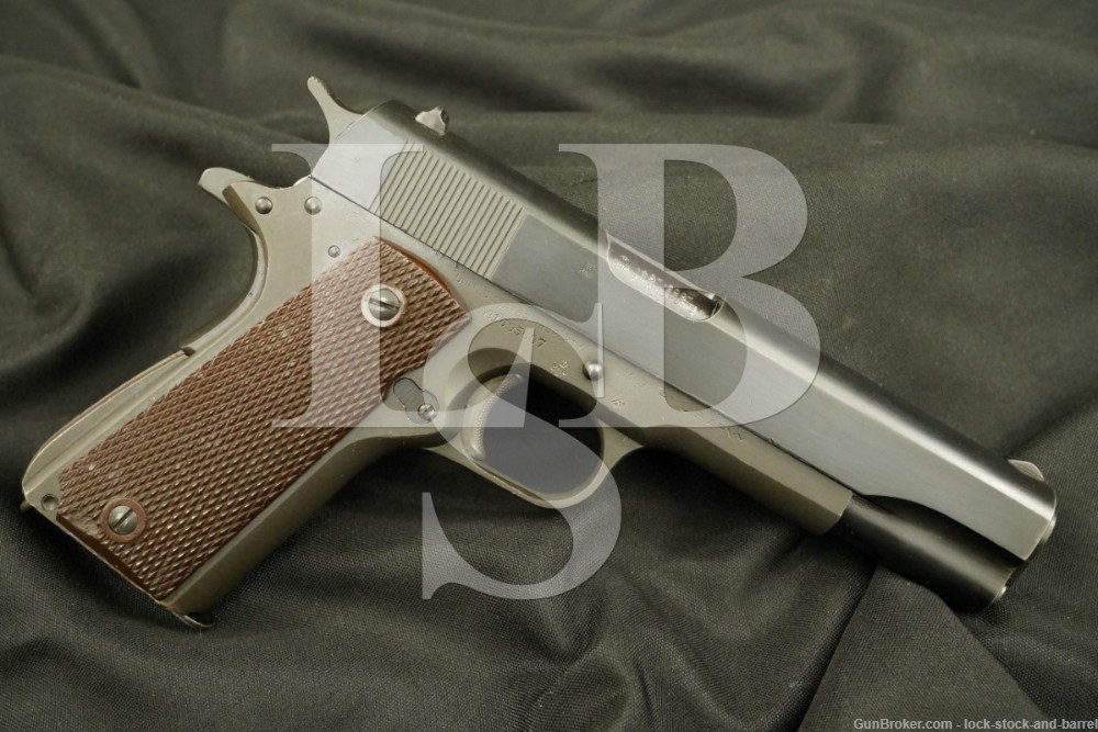 Colt 1911A1 1911-A1 British Lend-Lease .45 ACP Semi-Auto Pistol, 1944 C&R