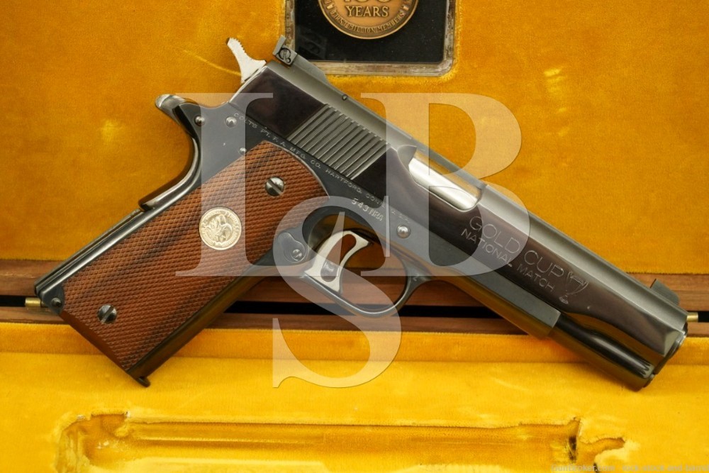 Colt NRA Centennial Gold Cup National Match 1911 Series ’70 .45 ACP, C&R