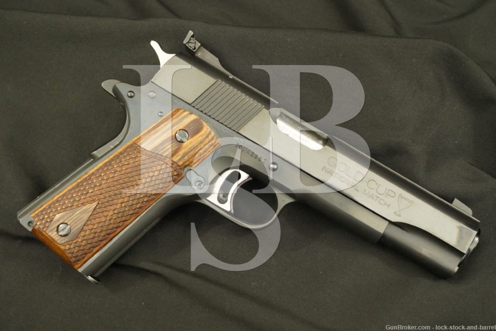 Colt Series '70 MK IV Gold Cup National Match 1911 .45 ACP Semi-Auto, C&R