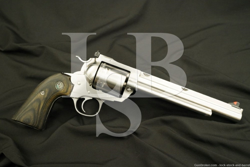 Ruger New Model Super Blackhawk Bisley Hunter 44 Mag Stainless Revolver