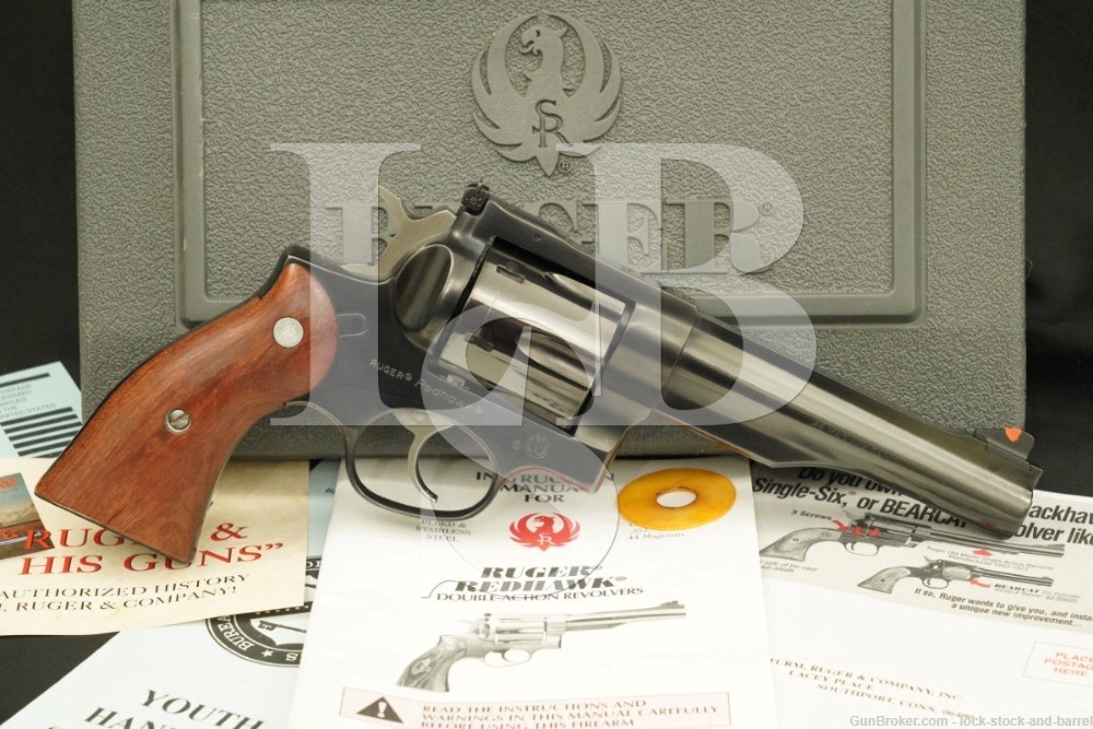 Ruger Redhawk 05014 RH-445 .44 Remington Magnum DA/SA Revolver, 2000