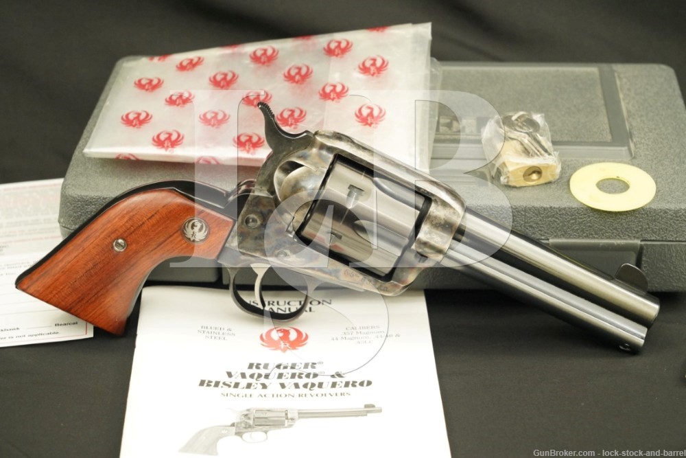 Ruger Vaquero 00551 .45 Colt Single Action Revolver, 1993 Case Color 4 5/8”