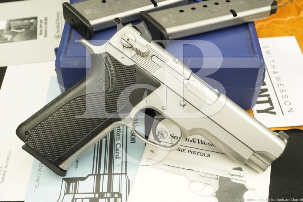 Smith & Wesson S&W Model 4566 .45 ACP 4.25" DA/SA Semi-Auto Pistol 1997