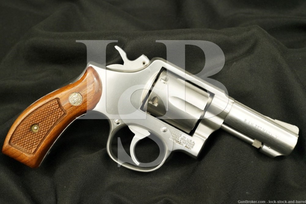 Smith & Wesson S&W Model 65-3 M&P .357 Mag 3″ DA/SA Revolver 1988