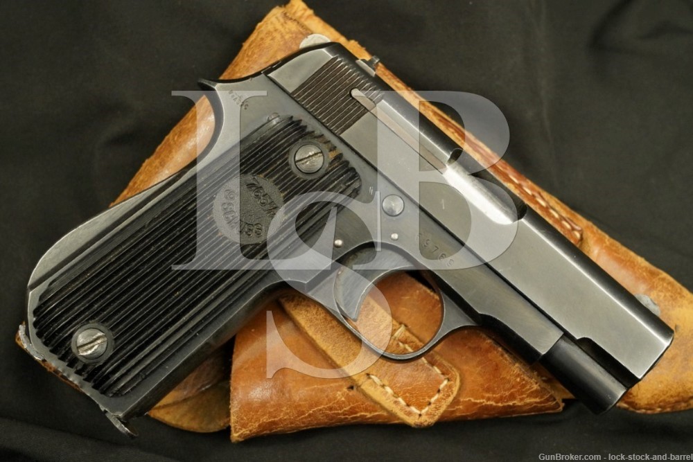 WWII Unique Kriegsmodell 7.65mm 32 ACP Semi-Auto Pistol 1940-1944 C&R ...