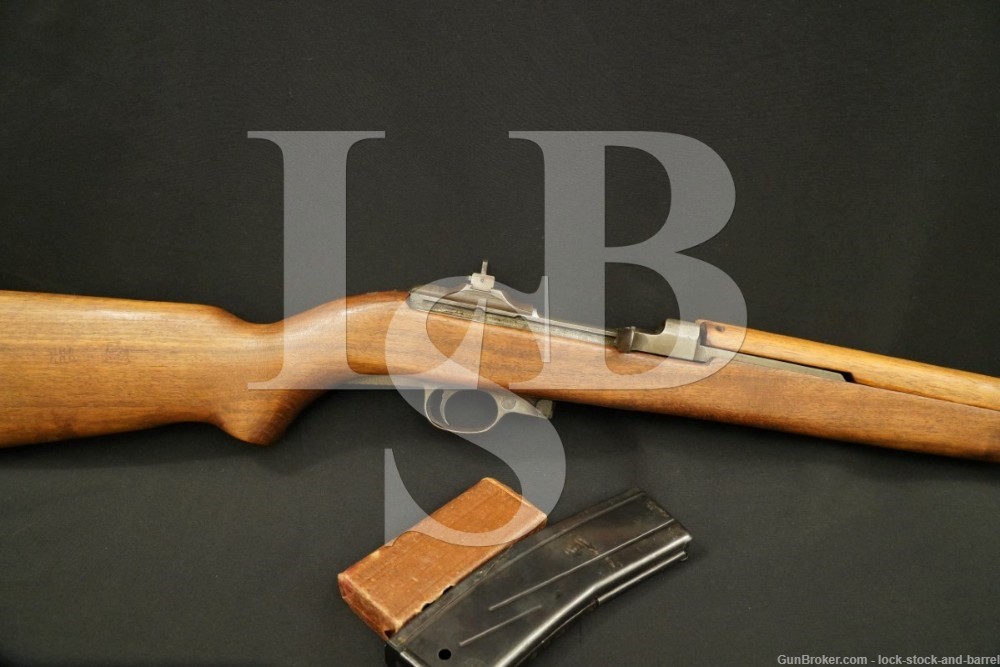 WWII Winchester M1 Carbine Matching M-1 .30 Semi Automatic Rifle 1943 C&R