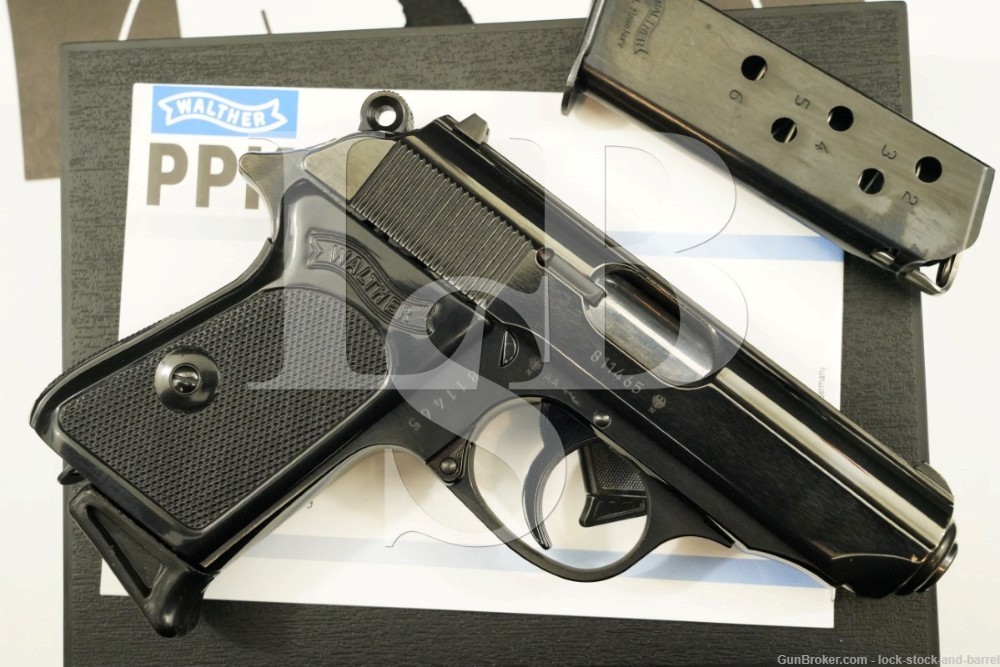 Walther W. Germany Model PPK 3.31″ .380 ACP Semi-Auto Pistol, 2000