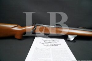 Winchester Model 70 Target 26" Matte Blue .30-06 Bolt Action Rifle 1971 C&R