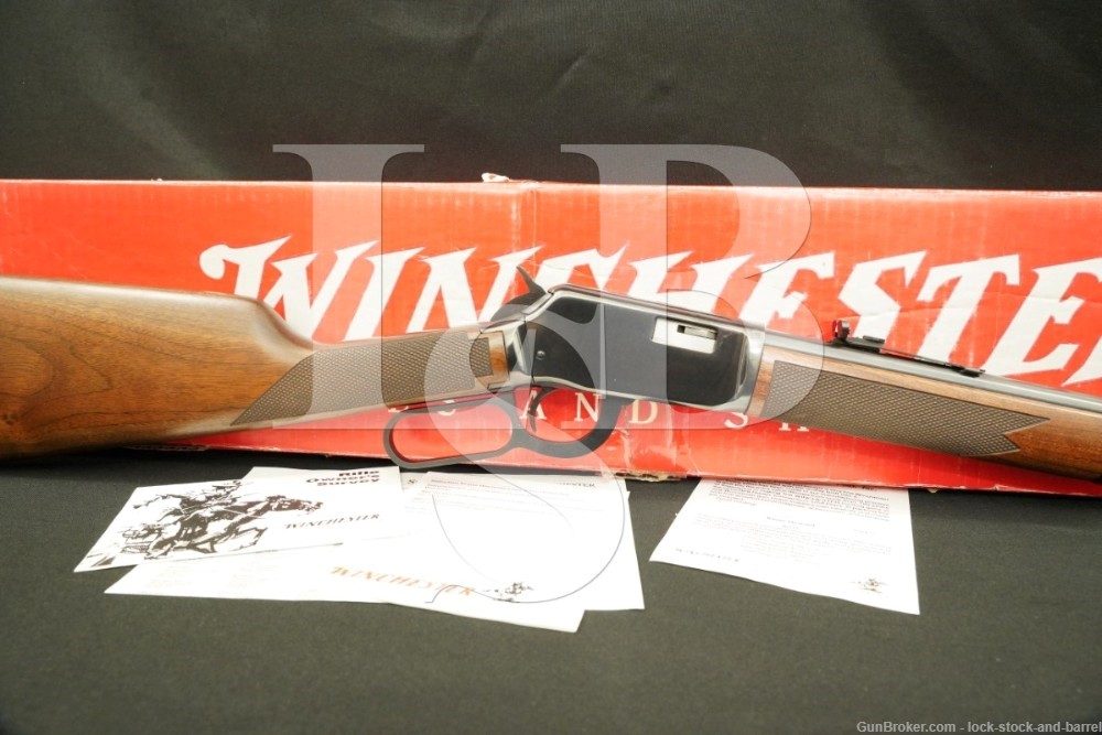 Winchester Model 9422 Trapper .22 S/L/LR 16.5″ Blue Lever Rifle, 1996-2001